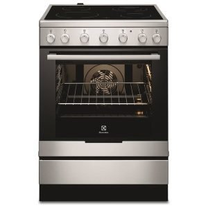 1b199a4a0e053623a417475bb5f7c4e1ad8fd473 Electrolux EKC96150AX Electric Cooker 60X60 cms 4 Zones Ceramiccooking Range Multifunction O