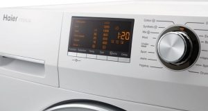 Haier HWM85 B14266 8.5kg Front Load Washing Machine Close Up high 1024x545 1